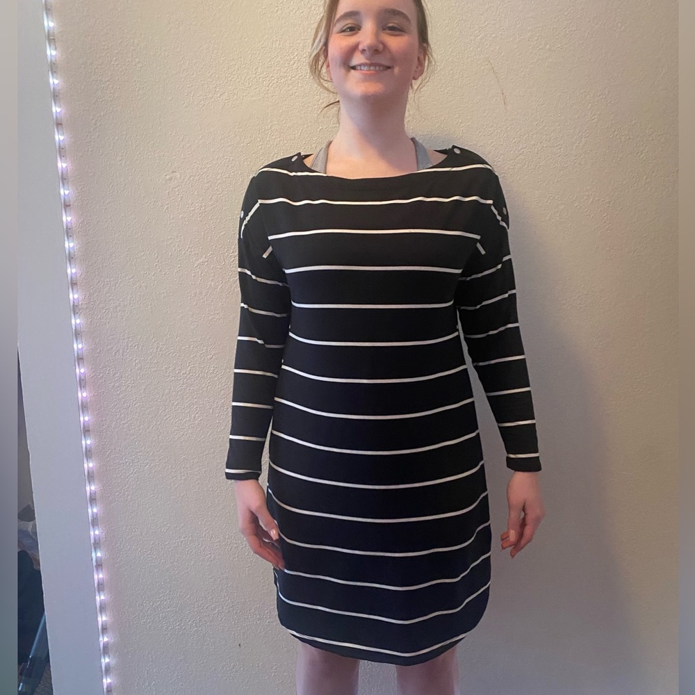 Maurices boatneck long sleeve dress